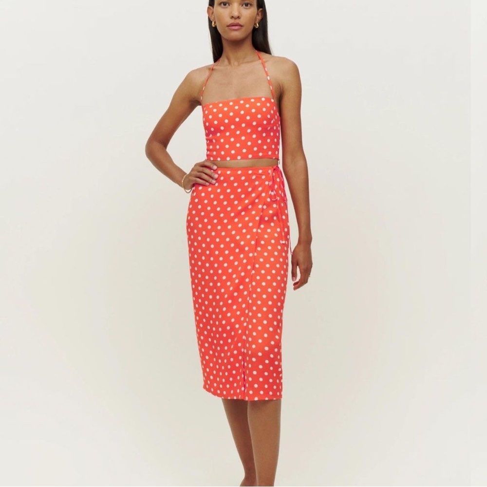 Reformation Skirt and Top Set